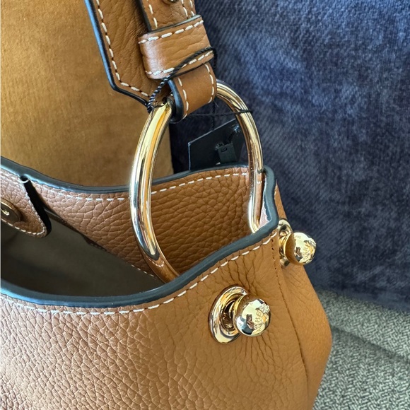 Strathberry Tan Leather Large Lana Shoulder Bag - Picture 14 of 17